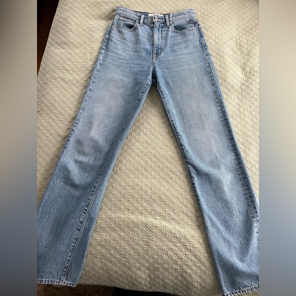 SLVRLAKE
London Rigid High-Rise Straight-Leg